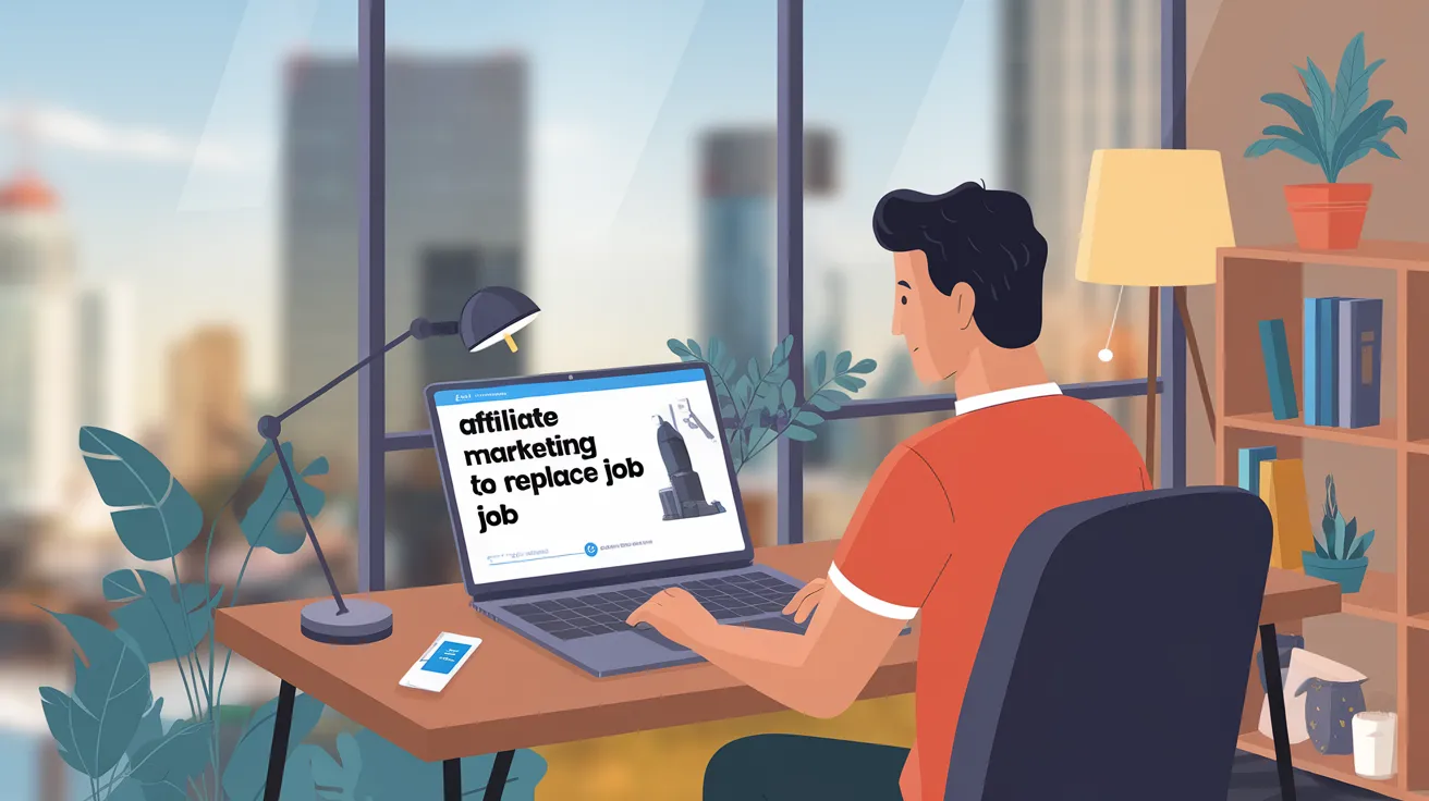 affiliate marketing to replace job