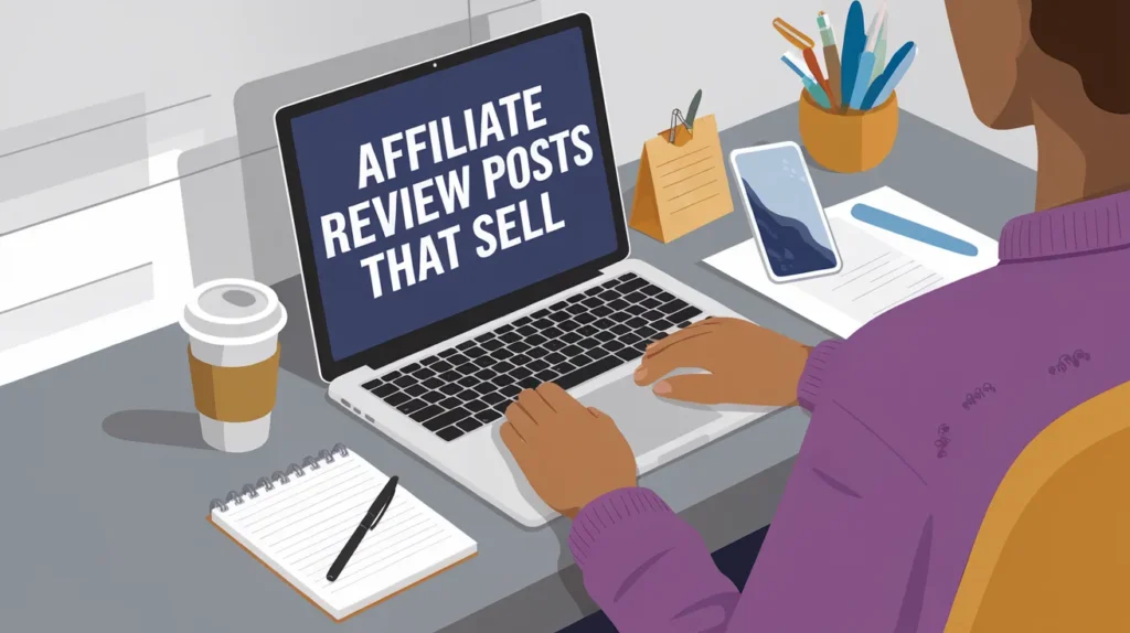 affiliate review posts that sell