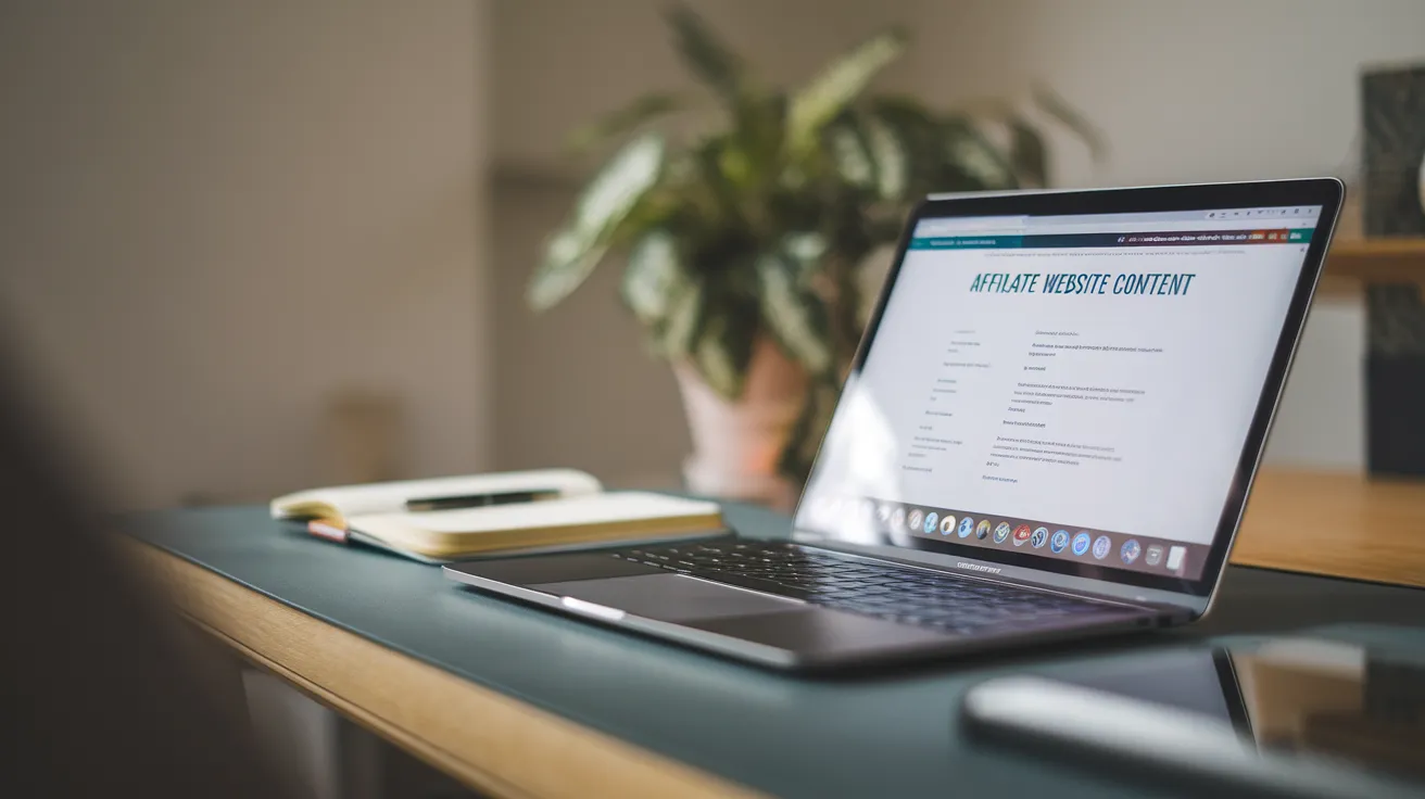 affiliate website content for beginners