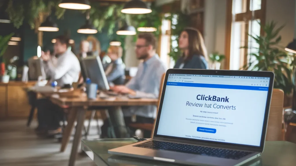 clickbank review page that converts