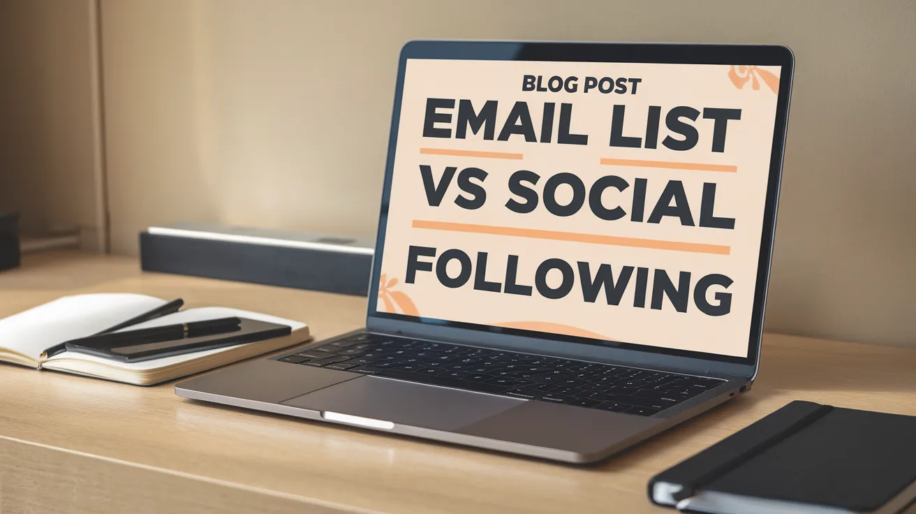 email list vs social following