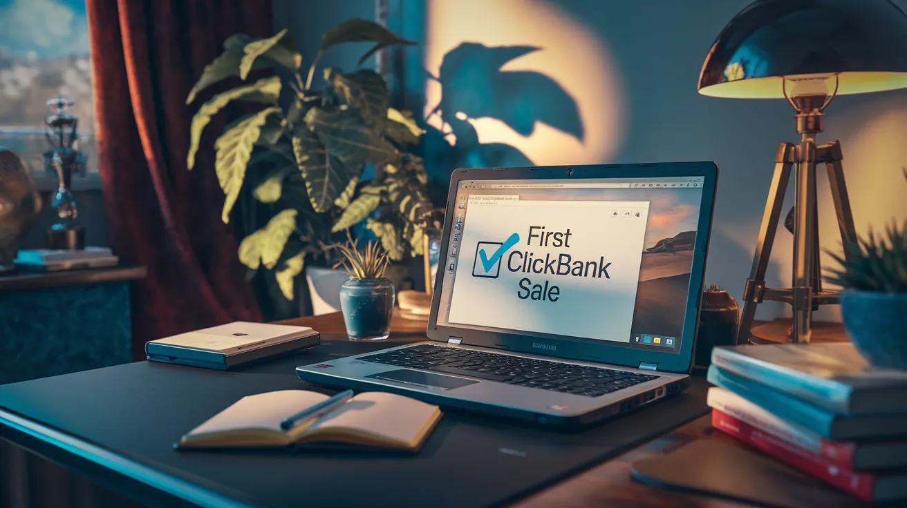 first clickbank sale as beginner