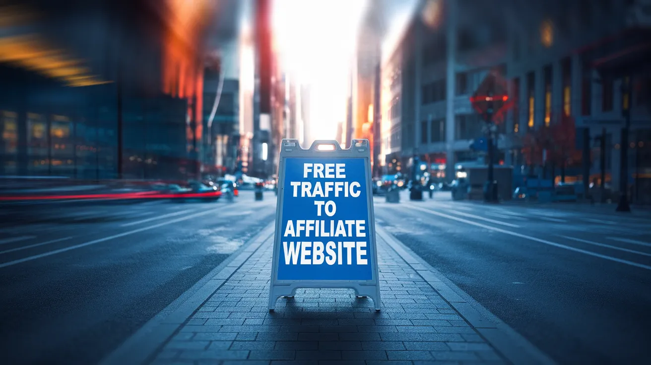free traffic to affiliate website