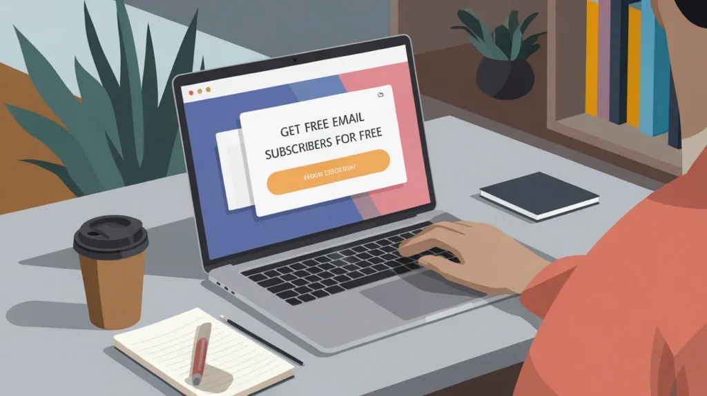 get email subscribers for free
