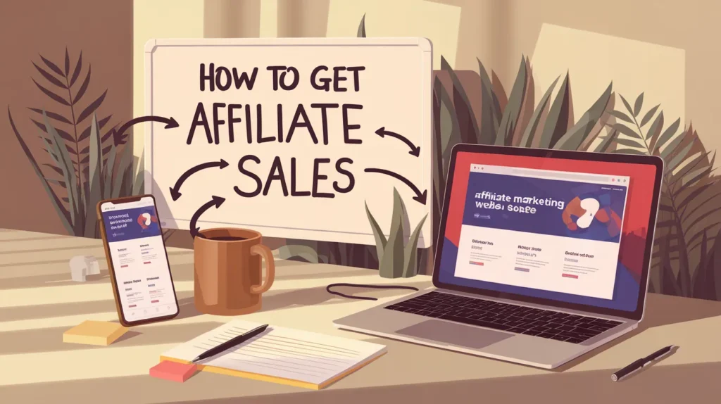 how to get affiliate sales
