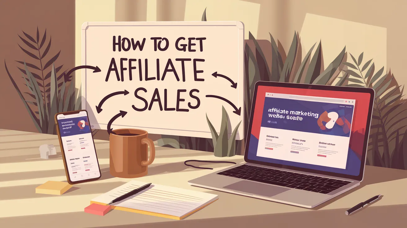 how to get affiliate sales