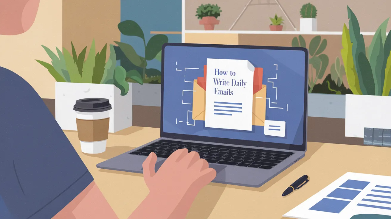 how to write daily emails